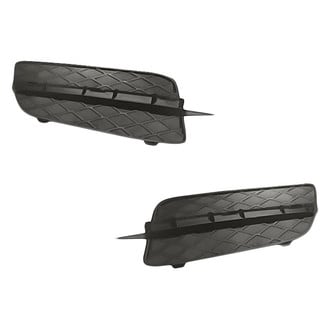 Replacement - Front Driver and Passenger Side Bumper Cover Lower Trim Panel Set (Standard Line)