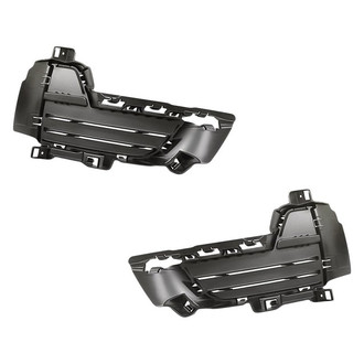 Replacement - Front Lower Driver and Passenger Side Bumper Insert Set (Standard Line)