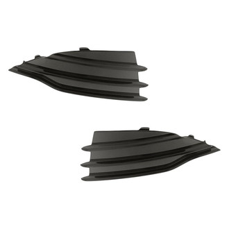 Replacement - Front Driver and Passenger Side Fog Light Cover Set (Standard Line)