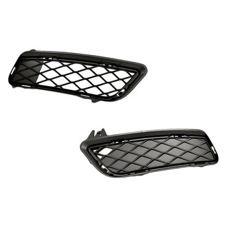 Replacement - Front Driver and Passenger Side Fog Light Cover Set (Standard Line)