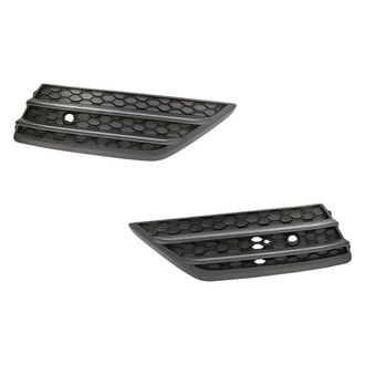 Replacement - Front Lower Driver and Passenger Side Fog Light Cover Set (Standard Line)