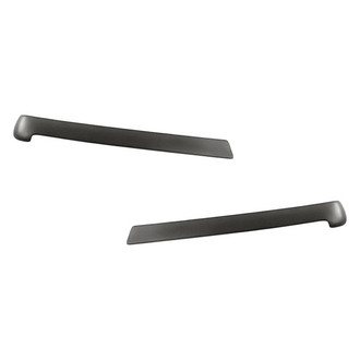 Replacement - Rear Lower Driver and Passenger Side Bumper End Molding Set (Standard Line)