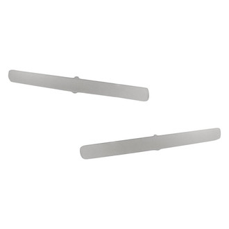 Replacement - Front Driver and Passenger Side Trim Cap Opening Cover Set (Standard Line)