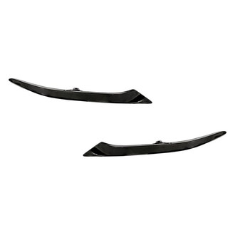 Replacement - Front Lower Driver and Passenger Side Bumper Grille Molding Set (Standard Line)