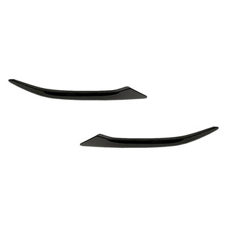 Replacement - Front Driver and Passenger Side Bumper Cover Molding Set (Standard Line)