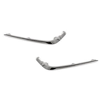 Replacement - Rear Driver and Passenger Side Bumper Molding Set (Standard Line)