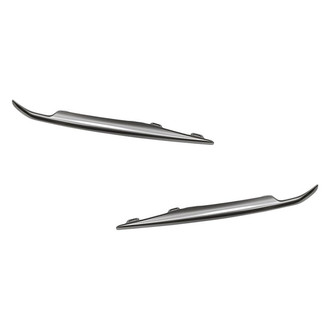 Replacement - Front Lower Driver and Passenger Side Bumper Cover Molding Set (Standard Line)