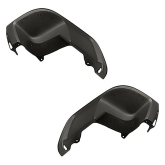 Replacement - Rear Driver and Passenger Side Bumper End Set (Standard Line)