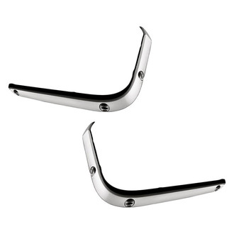 Replacement - Rear Lower Outer Driver and Passenger Side Bumper Valance Set (Standard Line)