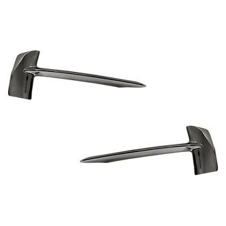 Replacement - Front Driver and Passenger Side Fog Light Trim Set (Standard Line)