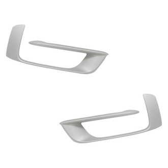 Replacement - Front Driver and Passenger Side Fog Light Trim Set (Standard Line)