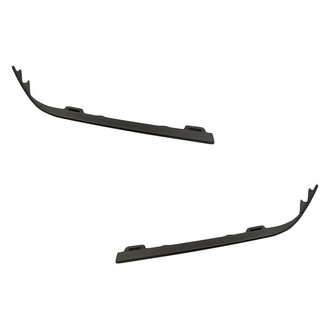 Replacement - Rear Driver and Passenger Side Bumper Cover Molding Set (Standard Line)