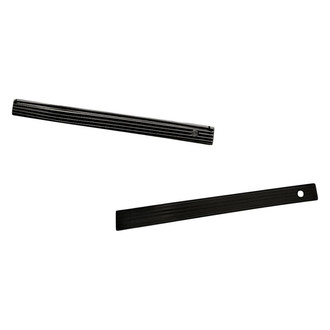 Replacement - Front Driver and Passenger Side Bumper Impact Strip Set (Standard Line)