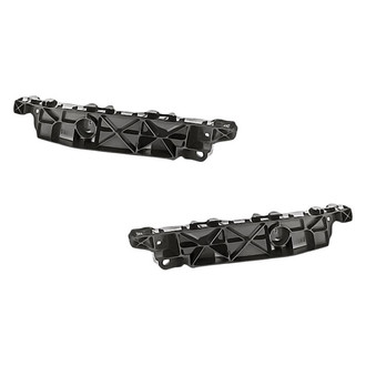Replacement - Front Driver and Passenger Side Bumper Cover Side Support Set (Standard Line)
