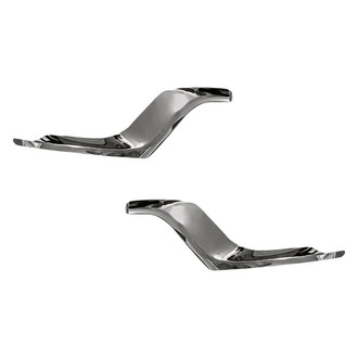 Replacement - Front Driver and Passenger Side Bumper Cover Molding Set (Standard Line)