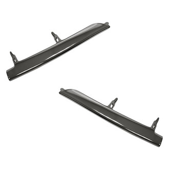 Replacement - Front Lower Driver and Passenger Side Bumper Grille Molding Set (Standard Line)