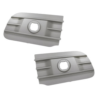 Replacement - Front Driver and Passenger Side Fog Light Bezel Set (Standard Line)