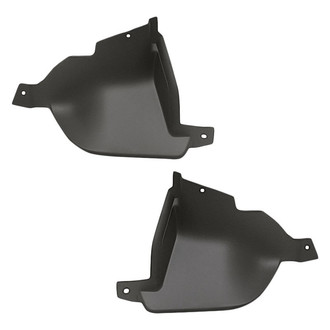 Replacement - Front Lower Driver and Passenger Side Bumper Finisher Trim Piece Set (Standard Line)