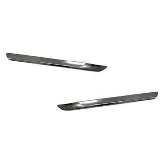 Replacement - Rear Driver and Passenger Side Bumper Cover Molding Set (CAPA Certified)