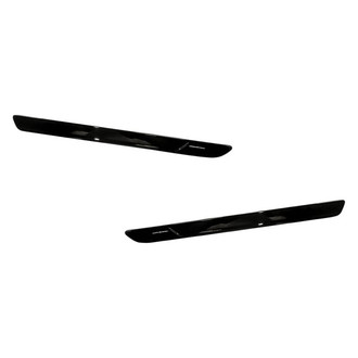 Replacement - Rear Driver and Passenger Side Bumper Cover Molding Set (CAPA Certified)