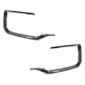 Replacement - Front Driver and Passenger Side Bumper Cover Molding Set (Standard Line)