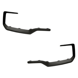 Replacement - Rear Driver and Passenger Side Bumper Cover Molding Set (Standard Line)