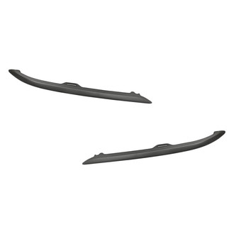 Replacement - Front Lower Driver and Passenger Side Bumper Cover Molding Set (Standard Line)