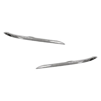 Replacement - Front Lower Driver and Passenger Side Bumper Cover Molding Set (Standard Line)