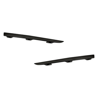Replacement - Rear Driver and Passenger Side Bumper Cover Molding Set (Standard Line)