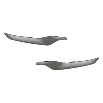 Replacement - Rear Lower Driver and Passenger Side Bumper Cover Molding Set (Standard Line)