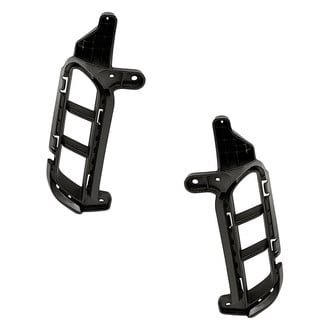 Replacement - Front Driver and Passenger Side Bumper Cover Grille Molding Set (Standard Line)