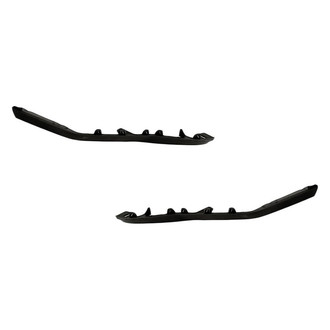 Replacement - Front Lower Driver and Passenger Side Bumper Spoiler Set (CAPA Certified)