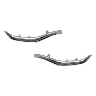 Replacement - Rear Driver and Passenger Side Bumper Cover Molding Set (Standard Line)