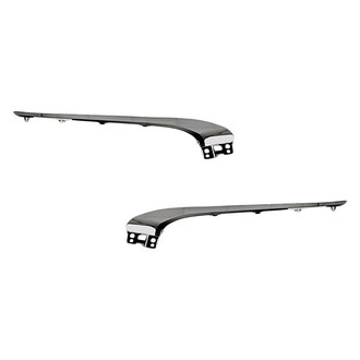 Replacement - Front Upper Driver and Passenger Side Bumper Cover Molding Set (Standard Line)