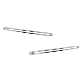 Replacement - Front Lower Driver and Passenger Side Bumper Grille Molding Set (Standard Line)