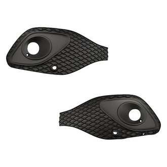 Replacement - Front Driver and Passenger Side Fog Light Bezel Set (Standard Line)