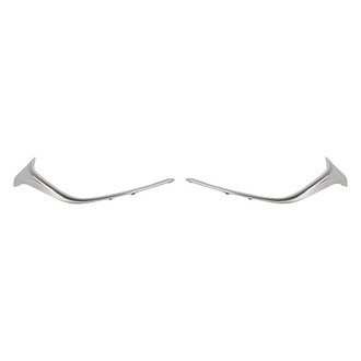 Replacement - Driver and Passenger Side Grille Molding Set (CAPA Certified)