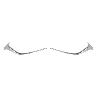 Replacement - Driver and Passenger Side Grille Molding Set (Standard Line)