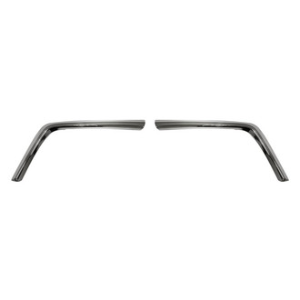 Replacement - Lower Driver and Passenger Side Grille Bumper Molding Set (Standard Line)