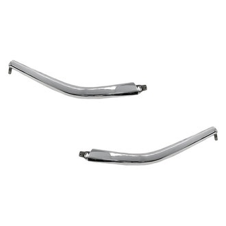 Replacement - Front Upper Driver and Passenger Side Bumper Cover Molding Set (Standard Line)