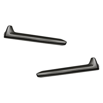 Replacement - Front Driver and Passenger Side Bumper Cover Molding Set (Standard Line)