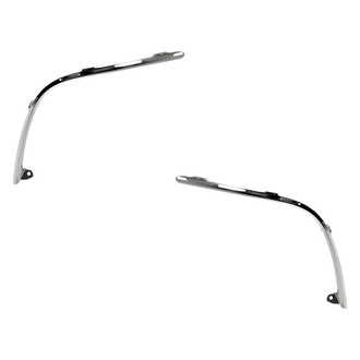 Replacement - Rear Upper Driver and Passenger Side Bumper Cover Molding Set (Standard Line)