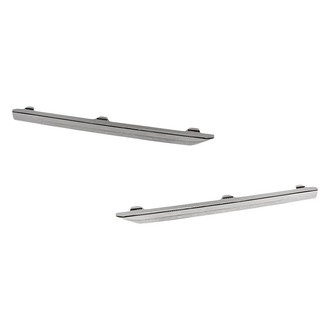 Replacement - Rear Driver and Passenger Side Bumper Cover Molding Set (Standard Line)