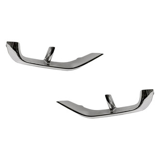 Replacement - Rear Lower Outer Bumper Exhaust Pipe Hole Trim