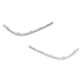 Replacement - Rear Driver and Passenger Side Bumper Cover Molding Set (Standard Line)