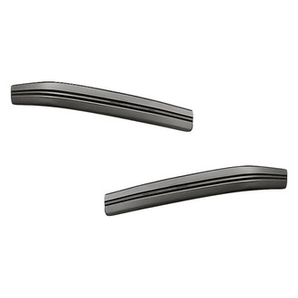 Replacement - Front Outer Driver and Passenger Side Bumper Impact Strip Set (Standard Line)