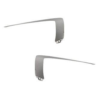 Replacement - Front Upper Driver and Passenger Side Bumper Cover Molding Set (Standard Line)