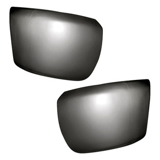 Replacement - Front Driver and Passenger Side Bumper End Set (CAPA Certified)