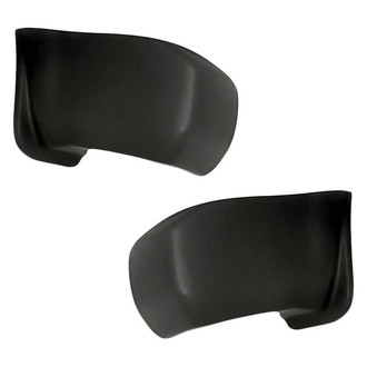 Replacement - Rear Driver and Passenger Side Bumper End Set (Standard Line)