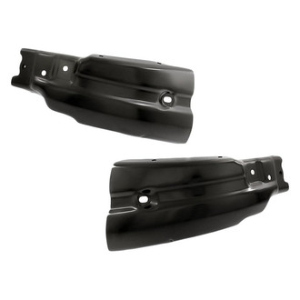 Replacement - Front Driver and Passenger Side Bumper Extension Reinforcement Set (CAPA Certified)